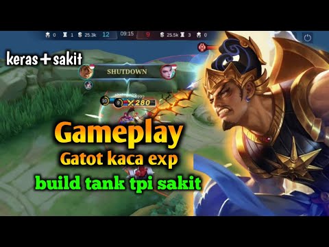 gatot kaca offlener🔥build tank overpower terbaru 2023