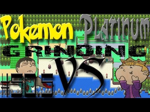 Pokemon Platinum Dual Nuzlocke Randomizer Versus Episode #50.5 - GRINDING EPISODE