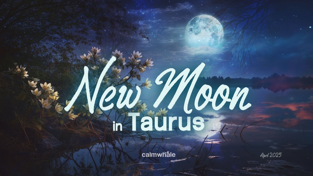 Slow Down & ReConnect 🌙 ♉ 432hz Wind Chimes Meditation New Moon in Taurus April 2025