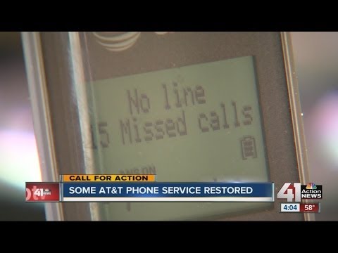 Some AT&T phone service restored
