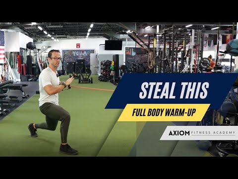 Fast Full Body Dynamic Warm-up [Steal This!] || Full NASM-CPT Warm Up Example