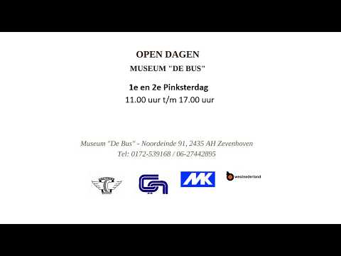 Open dag Museum De Bus Zevenhoven en Bus 182 Maarse en Kroon