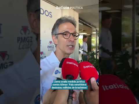 ROMEU ZEMA AVALIA MEDIDA JURÍDICA CONTRA GILMAR MENDES: 'FALA XENOFÓBICA'
