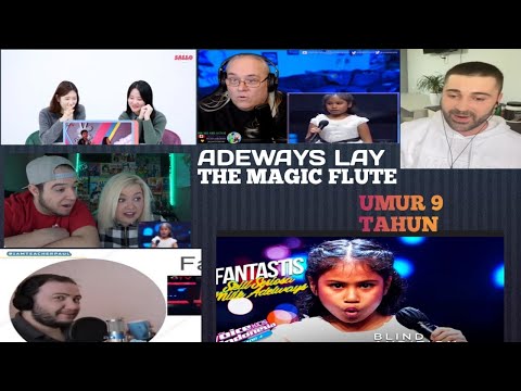 REAKSI Dunia melihat Adelways lay membawakan lagu The Magic Flute!!