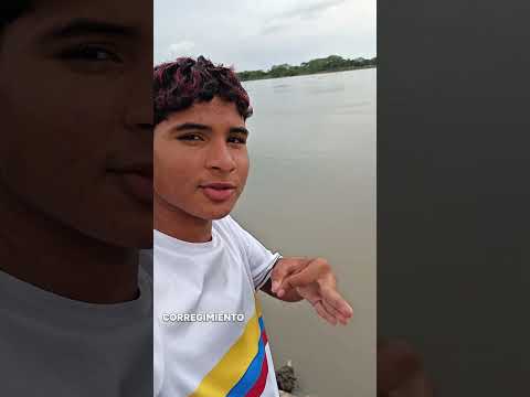 A orillas del río Magdalena en Santa fe corregimiento de magangué Bolívar