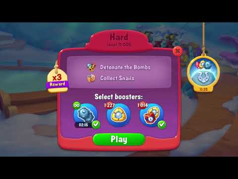 Fishdom  Level 11001 - 11010 (First Try) 🐟