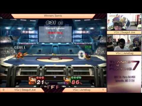 TFP7 - VGz|Seagull Joe (Red Diddy Kong) vs VGz|Junebug (Purple Diddy Kong) PM Winners Semis