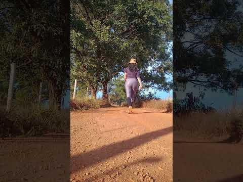 Caminhada sertaneja Comunidade Santa Rita município Vianópolis Goiás Brasil