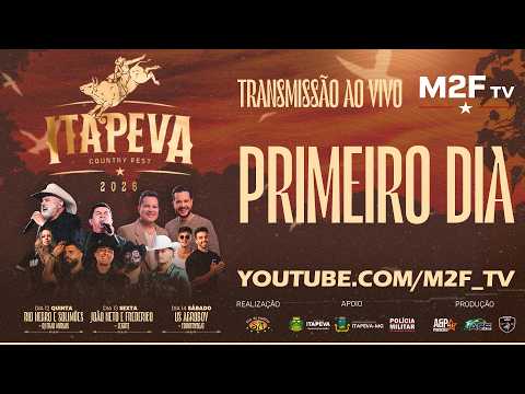 Primeiro Dia - ITAPEVA COUNTRY FEST 2026 - PBR ACF TOUR - M2F TV