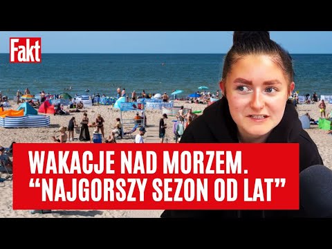 Okropna pogoda i wysokie ceny. Tak wyglądały tegoroczne wakacje w Mielnie | FAKT