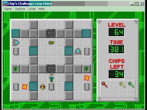 CCLP2 level 64 solution - 348 seconds