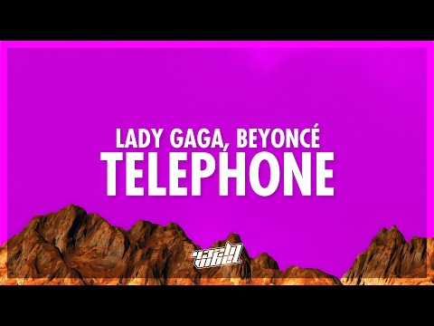 Lady Gaga - Telephone (Lyrics) ft. Beyoncé (432Hz)
