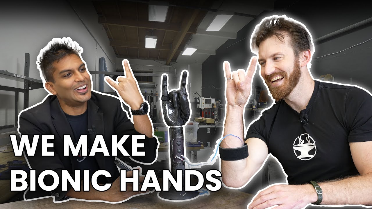 Inside a Real Bionics Lab (Ft.@hacksmith ) || PSYONIC Lab Tour
