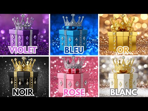 Choose Your Gift 6 🎁😍🌈👑 - Surprise Gift! 6 Gift Boxes 🎁 | Gift Quiz