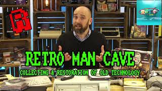 Retro Man Cave - Collecting and Restoring Old Tech - The Retro Hour EP116