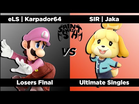 Saint Smash #9 - Losers Final - eLS | Karpador64 (Luigi) Vs. SIR | Jaka (Isabelle)