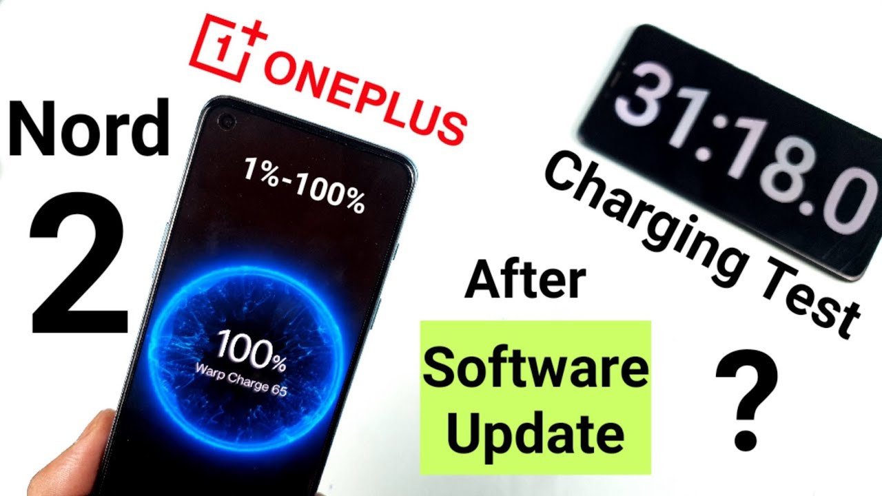 Oneplus Nord 2 65w Charging Test after software update 🔥🔥🔥