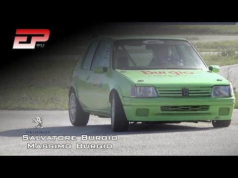 S. Burgio - M. Burgio Peugeot 205 - 2° Palermo Rally Exhibition