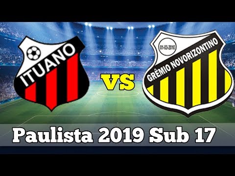 GOLS Paulista 2019 Sub 17 - Ituano x Novorizontino (26/10/2019)