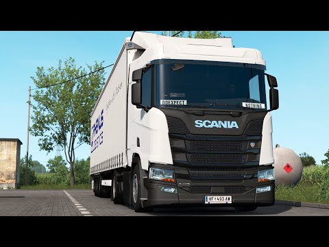 ETS2 1.35 Open Beta Scania R410  Vilnius - Saint Petersburg
