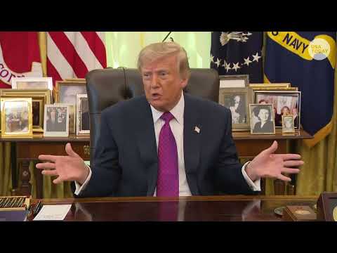 Trump implies US could rename Atlantic or Pacific Ocean next, then blasts Canada's leaders on trade