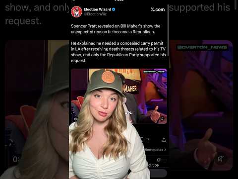SHOCKING Reason Spencer Pratt Became Republican?!? #2ndamendment #shortsfeed #shortsvideo #shorts Thumbnail