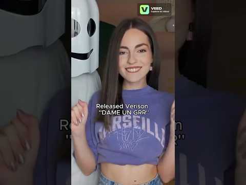 he Making Of A Song Vs. Released Version: Dame un grr - Fantomel & ‪Kate Linn #shorts #DameUnGrrr