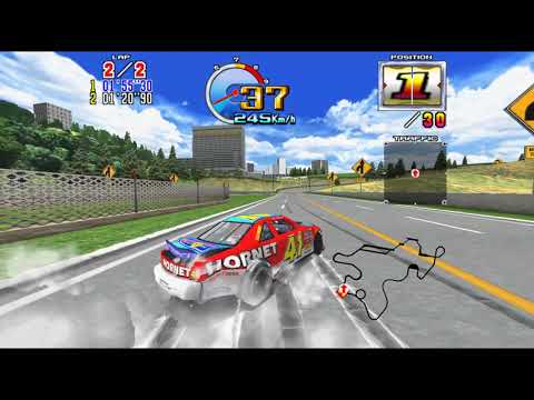 Daytona USA 2: Battle on the Edge - Expert with Secret Hornet Classic