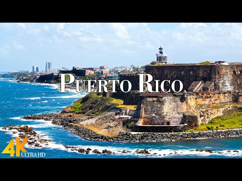 Puerto Rico 4K Ultra HD • Stunning Footage Puerto Rico, Scenic Relaxation Film with Calming Music.