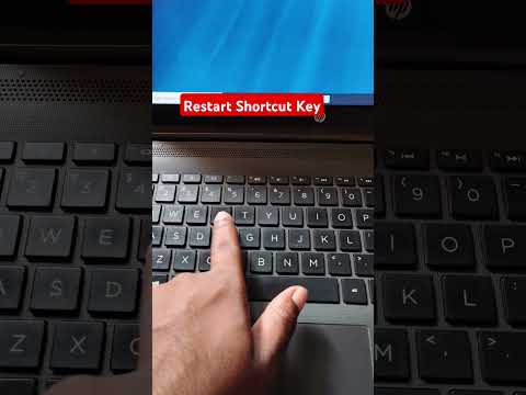 Laptop Restart Shortcut Key | How to Restart Windows 10