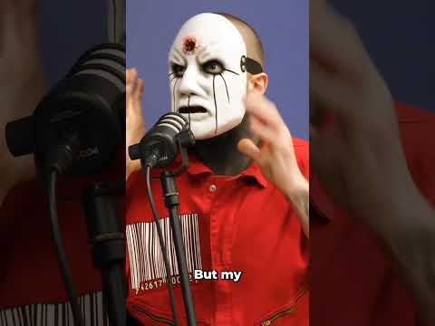 Eloy casagrande talks about his mask creation process #slipknot #eloycasagrande #metal #shorts
