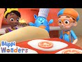 Blippi Learns How Pizza Is Made Blippi Wonders Educational Videos For Kids