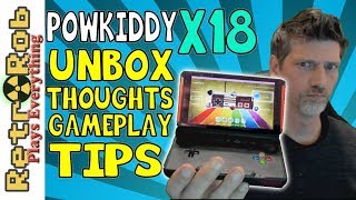 🕹️ Powkiddy X18 Black Lion MegaVid! Unboxing, Gameplay, SECRETS and Thoughts 🕹️