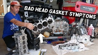 SYMPTOMS OF BAD GASKET BLOWN, HEAD GASKET JEEP CHEROKEE, COMPASS, RENEGADE