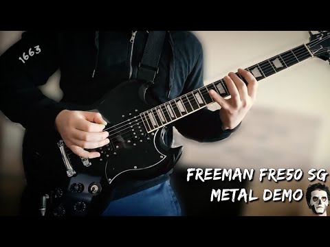 Guitarra Eléctrica Freeman FRE50 SG DEMO by 1663