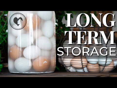 Waterglassing Eggs