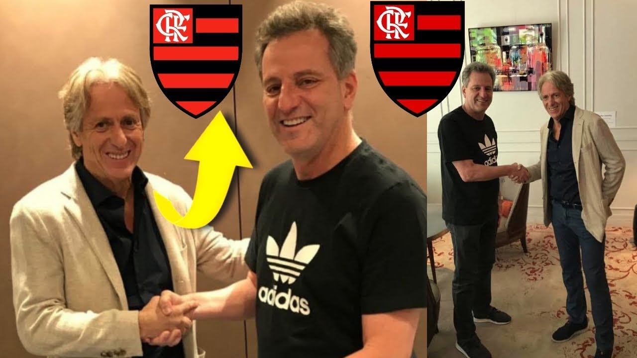 OFICIAL! JORGE JESUS ASSINA COM FLAMENGO ATÉ 2027