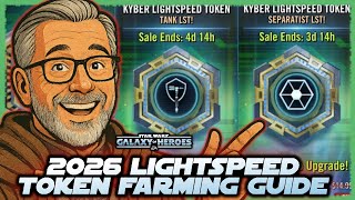 Nooch2Gud's Lightspeed Token Farming Guide for 2026 in Star Wars Galaxy of Heroes!