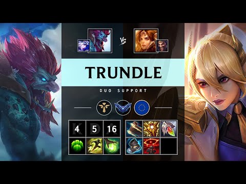 Trundle Support vs Leona - EUW Diamond Patch 25.13