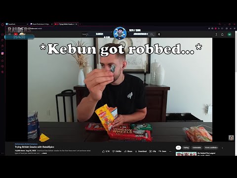 SwizzMB REACTS to LordKebun Trying British Snacks with RatedEpicz | NoPixel 3.0 GTA RP