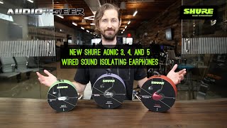 Video thumbnail for Shure AONIC 3, 4, and 5 Wired Sound Isolating™ Earphones by Geer Tech