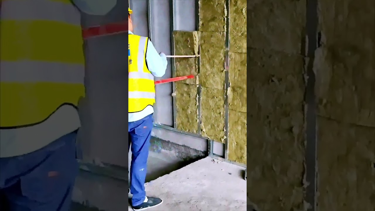 The installation process of insulated walls = a good approach to increase efficiency