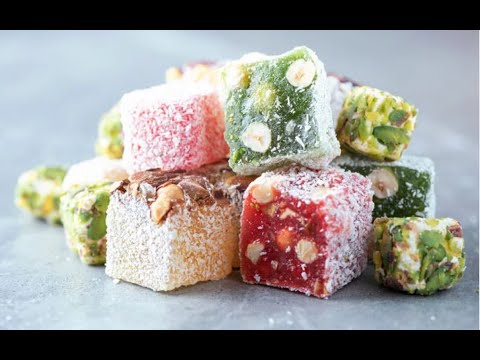 How to make Lokum ( Baslogh)/ Homemade Baslogh recipe/ طرز تهیه باسلوق