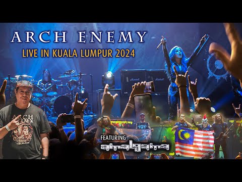 Arch Enemy Live in Kuala Lumpur, Malaysia | Deceivers Asia Tour 2024 ????????