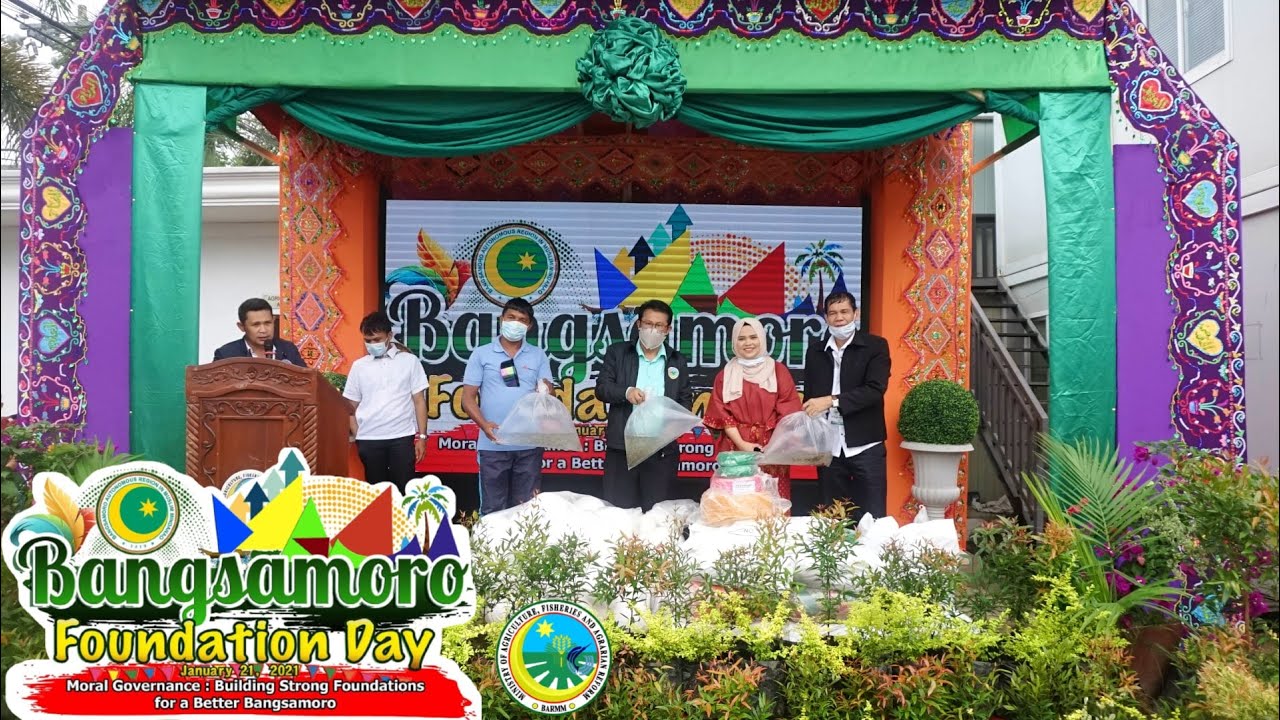 BANGSAMORO FOUNDATION ANNIVERSARY || Ministry of Agriculture, Fisheries and Agrarian Reform - DAY 1