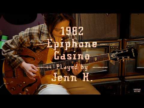 1982 Epiphone Casino Natural w/ Epiphone HSC | Matsumoku, Pre-Elitist, Birdeye Maple, John Lennon, Beatles image 26