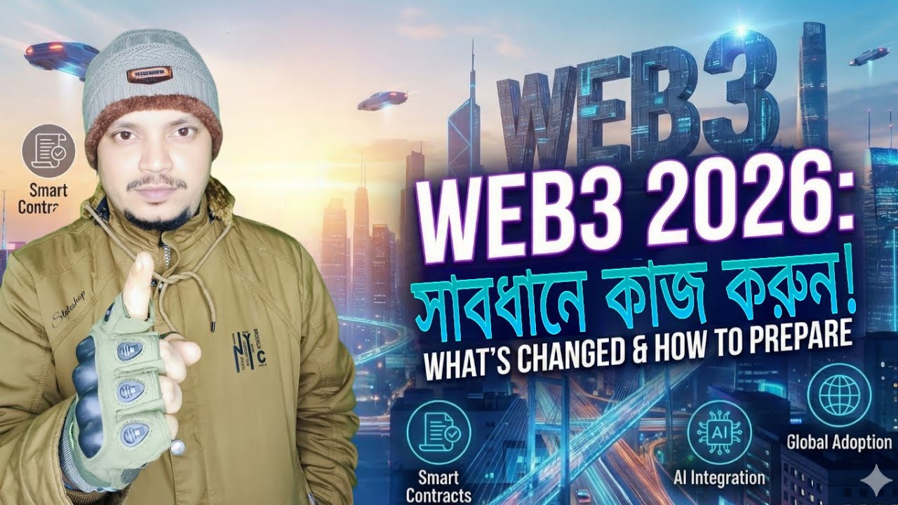 Web3 2026 এ সাবধানে কাজ করুন! #web3technology 