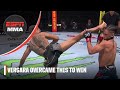CJ Vergara makes incredible comeback to beat Daniel Lacerda at #UFCSanAntonio | ESPN MMA
