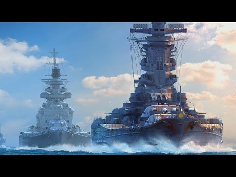 A Fine Example of Battleship Positioning | World of Warships: Legends