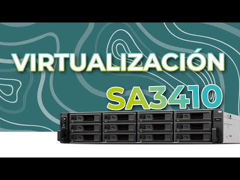 Servidor NAS empresarial para virtualización - Synology SA3410